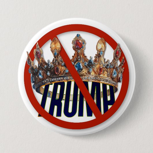 Trump is geen Button (Voorkant)
