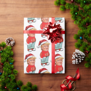 Trump is gewoon een chill guy kerst grappige kerst cadeaupapier