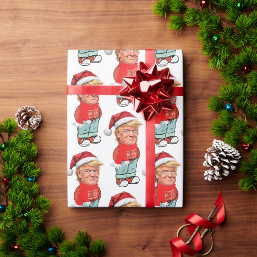 Trump is gewoon een chill guy kerst grappige kerst cadeaupapier (Feestdagen Geschenken)