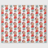 Trump is gewoon een chill guy kerst grappige kerst cadeaupapier (Vlak)