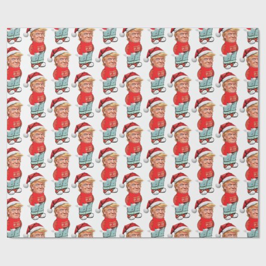 Trump is gewoon een chill guy kerst grappige kerst cadeaupapier (Vlak)