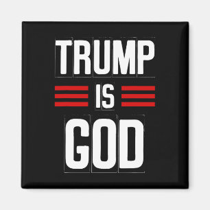 Trump is God Grappig Trump is God 2 Magneet