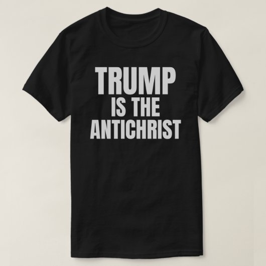 Trump is het antichrist Shirt Essential T-Shirt (Design voorkant)