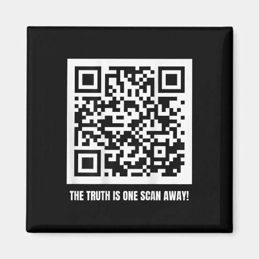 Trump is jouw President - QR Trump Code Magneet (Voorkant)
