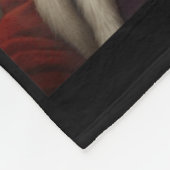 Trump is koning lang leve de Amerikaanse vlag Fleece Deken (Hoek)