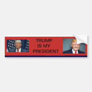 TRUMP IS MIJN BUMPERSTICKER PRESIDENT
