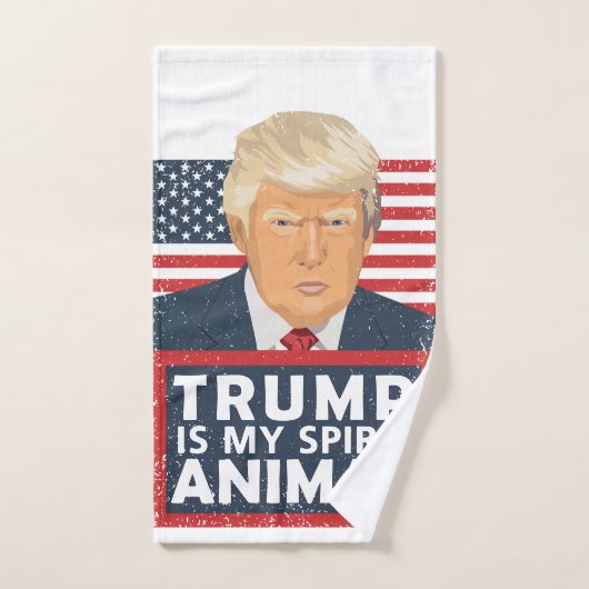 Trump is mijn dierlijk grappigte handdoek (Handdoek)