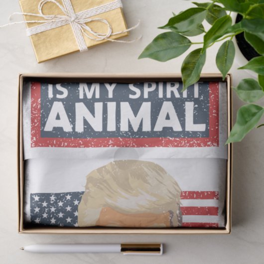 Trump is mijn dierlijk grappigte tissuepapier (Geschenk)