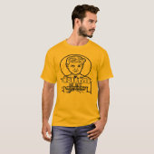 Trump Is Mijn Gabber. T-shirt (Voorkant volledig)