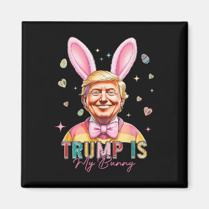 Trump is mijn grappige konijn Trump Bunny Easter E Magneet