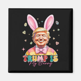 Trump is mijn grappige konijn Trump Bunny Easter E Magneet