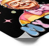 Trump is mijn grappige konijn Trump Bunny Easter E Poster (Hoek)