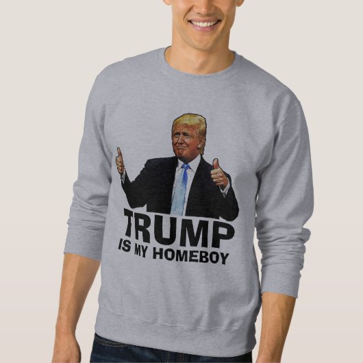 TRUMP IS MIJN HOMEBOY 2024 T-Shirts (Voorkant)