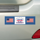 Trump is mijn President Bumpersticker (Op auto)