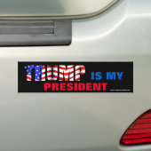 TRUMP is mijn President Bumpersticker (Op auto)
