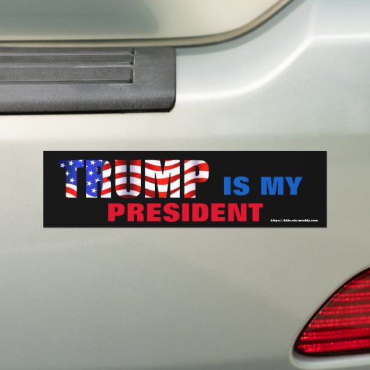 TRUMP is mijn President Bumpersticker (Op auto)