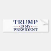 Trump is mijn President Bumpersticker (Voorkant)