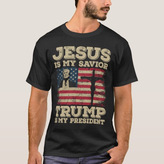Trump is mijn President Trump 24 T-shirt (Voorkant)