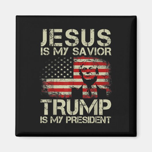 Trump is mijn President Trump 2 Magneet (Voorkant)