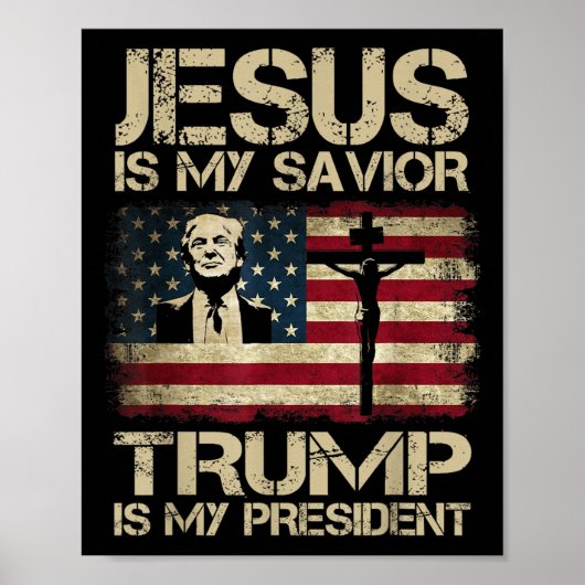 Trump is mijn President Trump 2 Poster (Voorkant)
