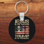 Trump is mijn President Trump 2 Sleutelhanger (Voorkant)