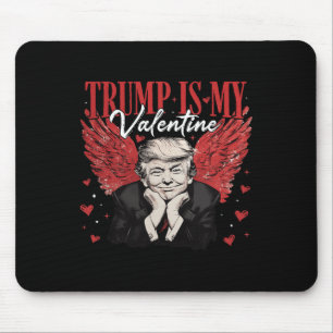 Trump is mijn Valentijn Funny Trump Valentijnsdag Muismat