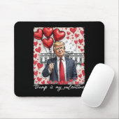 Trump is mijn Valentijn Funny Trump Valentijnsdag  Muismat (Met muis)