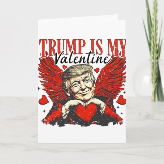 Trump Is Mijn Valentijn Kaart (Voorkant)