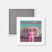 Trump is mijn Valentijn Magneet (Voorkant / Achterkant)