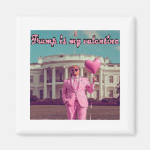 Trump is mijn Valentijn Magneet (Voorkant)