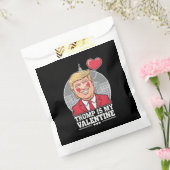 Trump is mijn Valentijn retro Valentijnsdag Bedankzakje (Gezegeld)