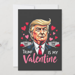 Trump is mijn Valentijnsdag inauguratie dag presid Kaart