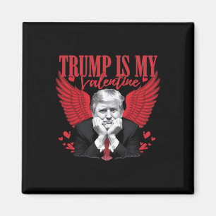 Trump Is My Valentine Grappige Valentijnsdag Magneet