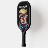 Trump is niet mijn clown pickleball paddle (Links)