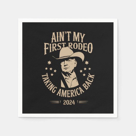 Trump is niet mijn eerste cowboy op de rodeo Ameri Servet (Voorkant)