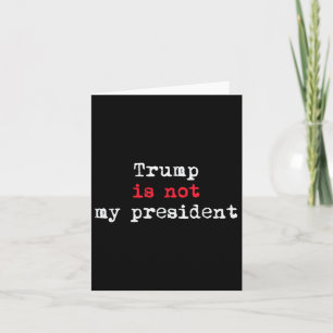 Trump is niet mijn minimalistische President Kaart