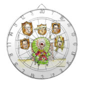 Trump is Poetin op de Ritz-cadeaus Dartbord (Voorkant)