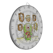 Trump is Poetin op de Ritz-cadeaus Dartbord (Voorkant Links)