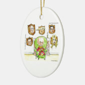 Trump is Poetin op de Ritz-cadeaus Keramisch Ornament (Links)