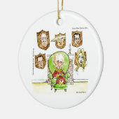 Trump is Poetin op de Ritz-cadeaus Keramisch Ornament (Links)