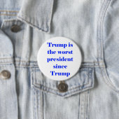 Trump is ronde button 7,6 cm (In situ)