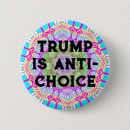 Trump is tegen keuze ronde button 5,7 cm