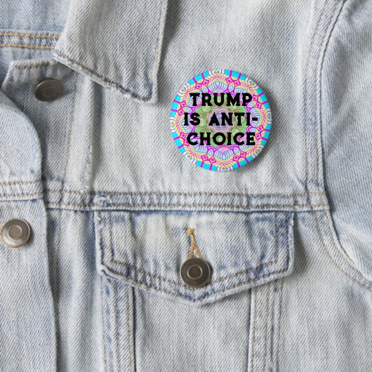 Trump is tegen keuze ronde button 5,7 cm (In situ)