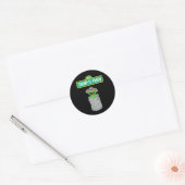 Trump is Troep Ronde Sticker (Envelop)