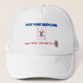 Trump-it Pet: wit Trucker Pet (Voorkant)