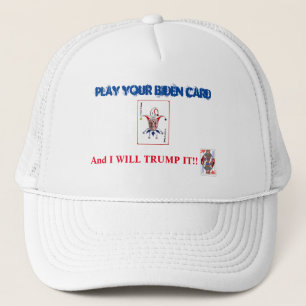 Trump-it Pet: wit Trucker Pet