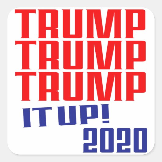 Trump it up! Trump 2020 - Stickers (Set van 20) (Voorkant)