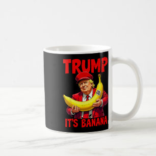 Trump It's Banana (voor Scale) Funny Meme 1 Koffiemok