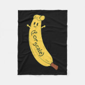 Trump It's Banana (voor schaal) Grappig 1 Fleece Deken (Voorkant)