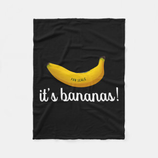 Trump It's Banana (voor weegschaal) Grappig Fleece Deken